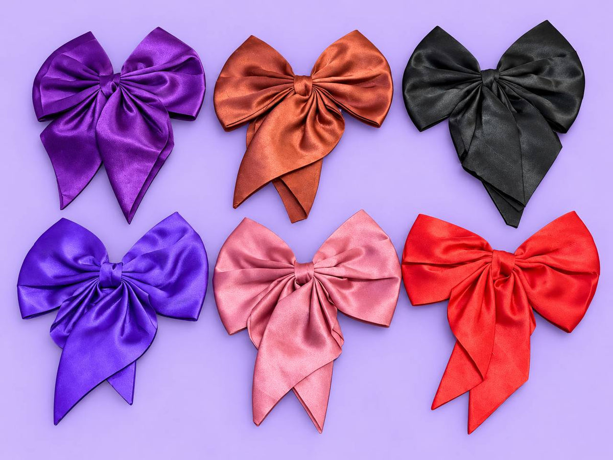 Trendy Bow Clip (pack of 6pcs)