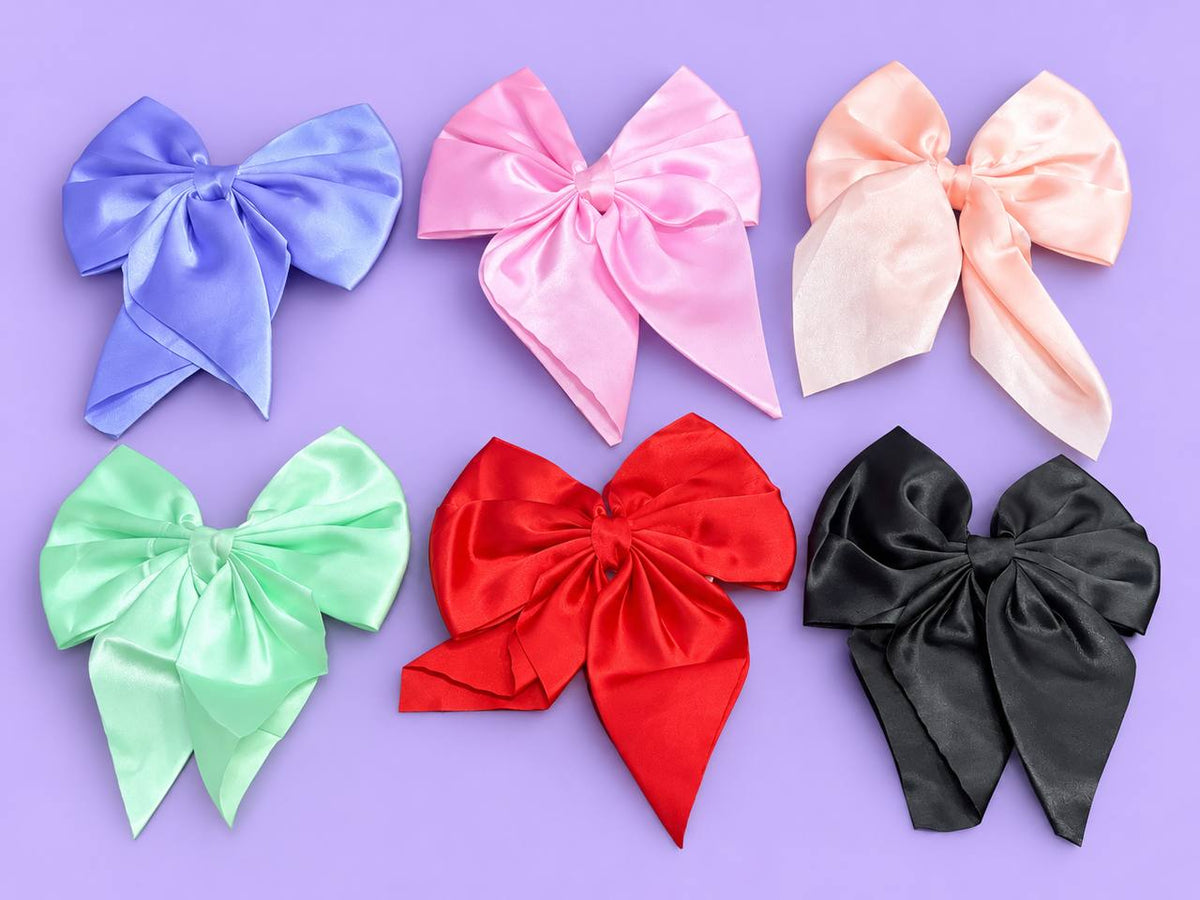 Trendy Bow Clip (pack of 6pcs)