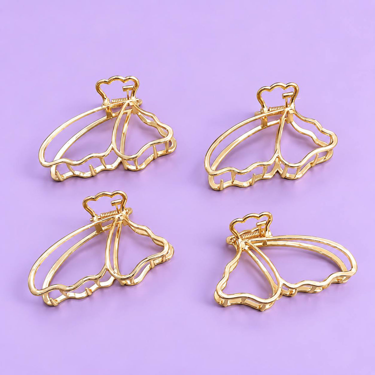 Trendy Metal Claw Medium Size (pack of 12pcs)