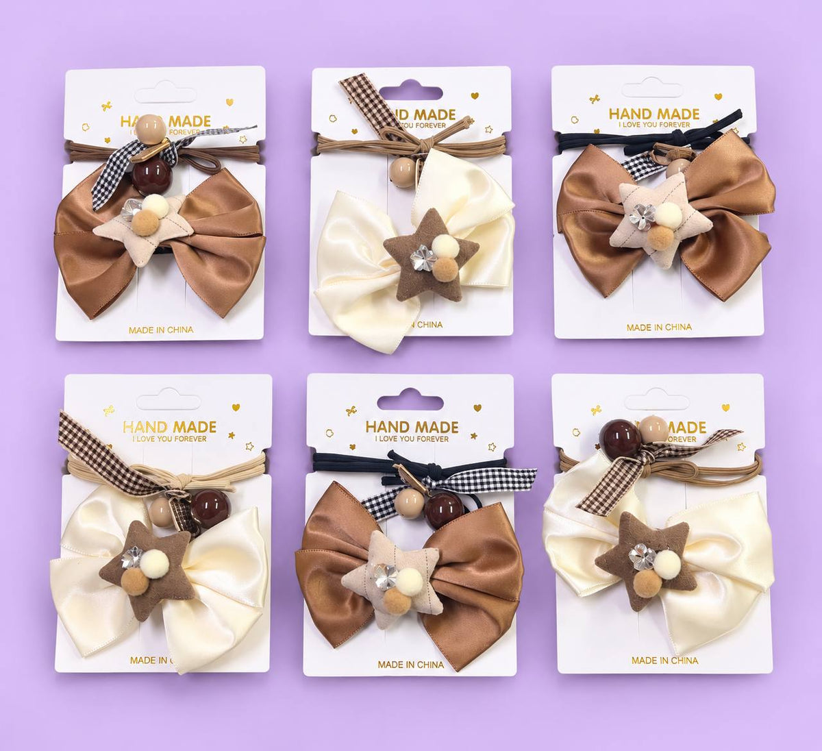 Hair Accessories Combo Set (pack of 12cards)