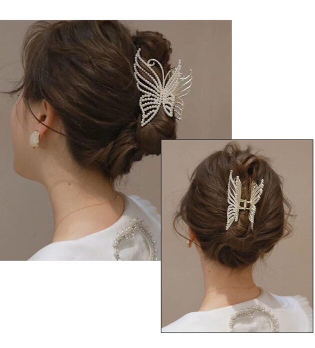 Korean Metal Hair Claw (Pack Of 6) - Image 2