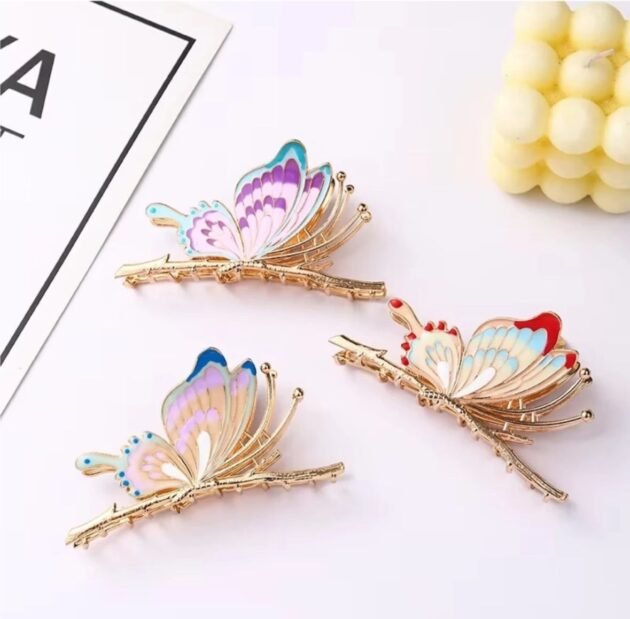 Korean Metal Hair Claw (Pack Of 6) - Image 2