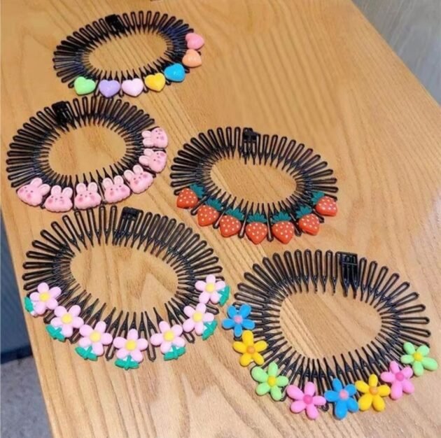 Trendy Spring Hair Band Hair Clip (Pack Of 12)