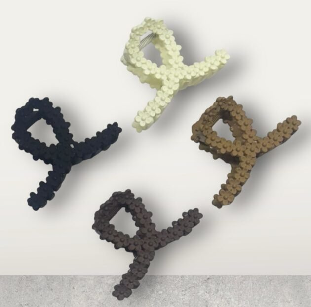 Fancy Medium Size Hair Claw (Pack of 12)