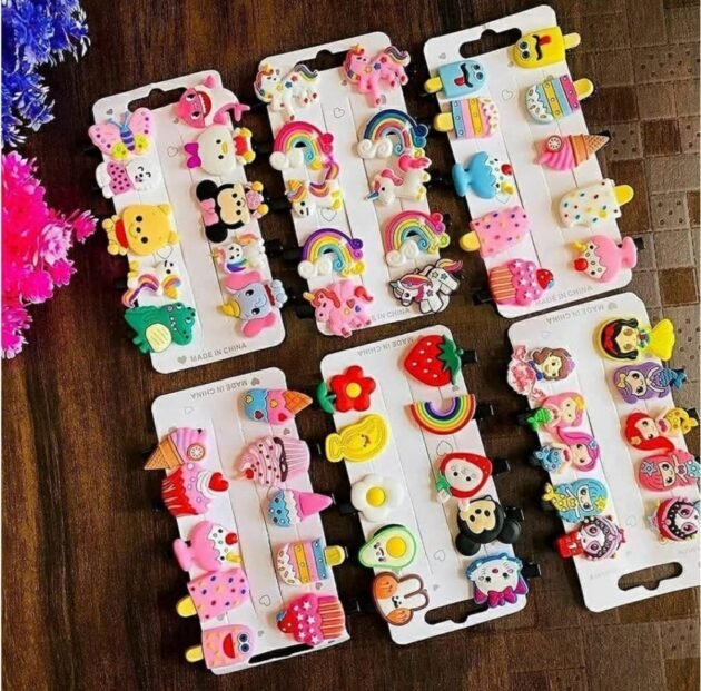 Kids Hair Clips (Pack of 12 cards)