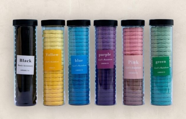 Soft Hair Ties (Pack of 12 Bottles)