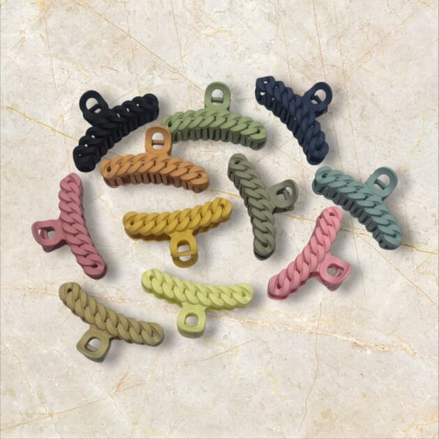 Korean Big Size Hair Claw (Pack Of 12) - Image 2
