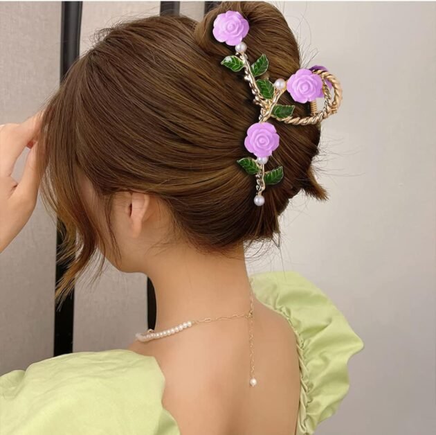Trendy Metal Hair Claw (Pack of 6) - Image 2
