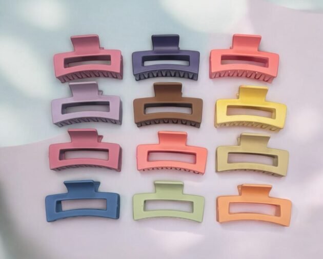 Trendy Hair Claw (pack of 12) - 9CM