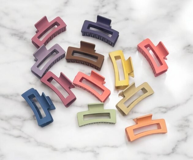 Trendy Hair Claw (pack of 12) - 9CM - Image 2