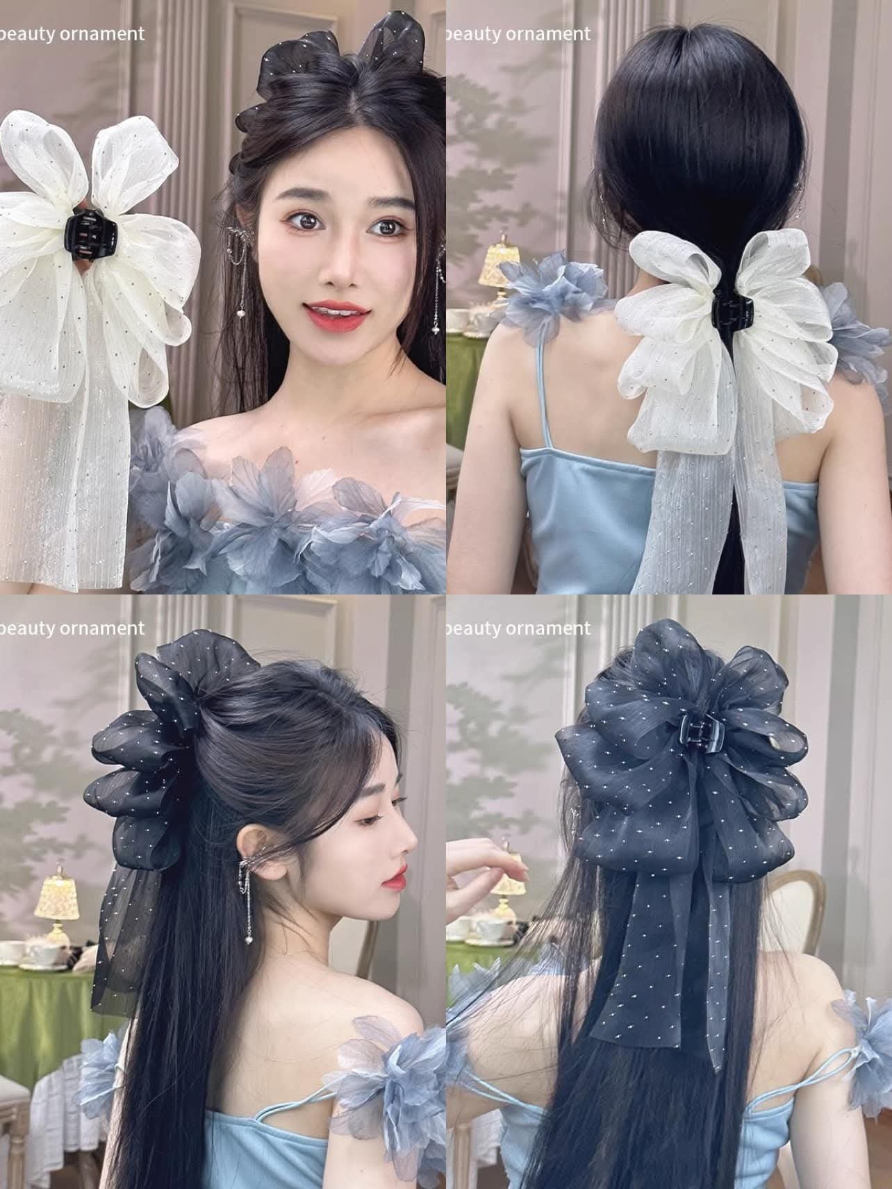 Korean Hair Claw (PACK OF 6PCS)