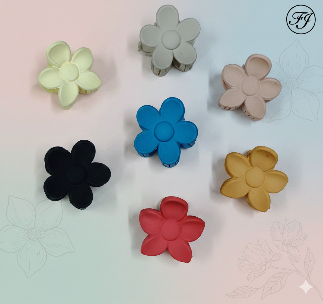 MEDIUM SIZE MATT FLOWER (PACK OF 12)