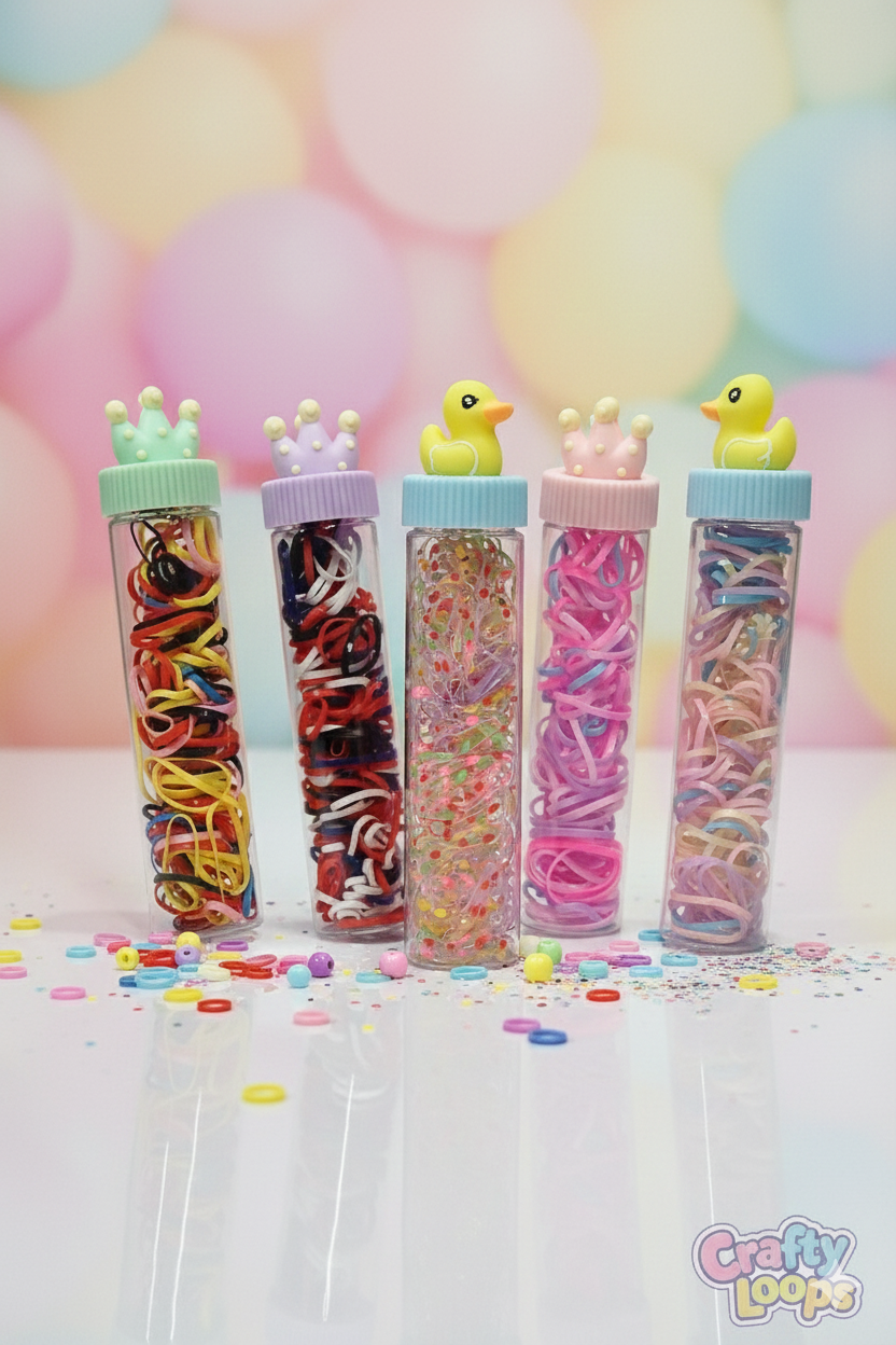 MULTICOLOR MOBILON-NYLON RUBBER BOTTLES (12 BOTTLES)