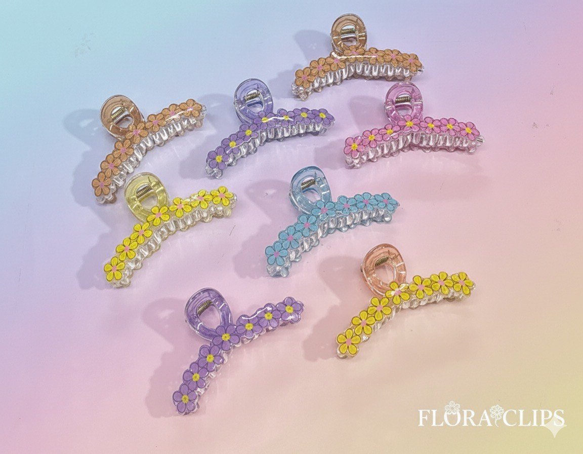 KOREAN SHEET FLORAL CLAWS (PACK OF 12)