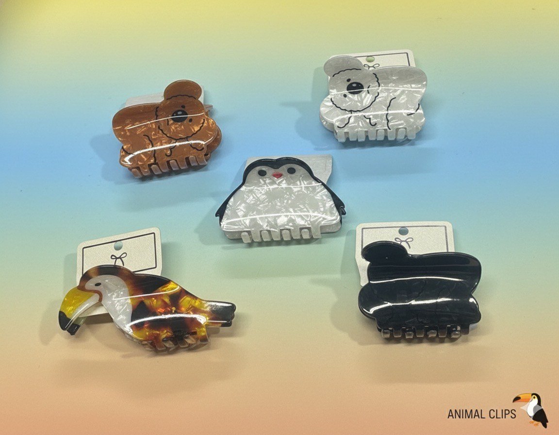 CUTE KOREAN SHEET CLAWS (PACK OF 12)