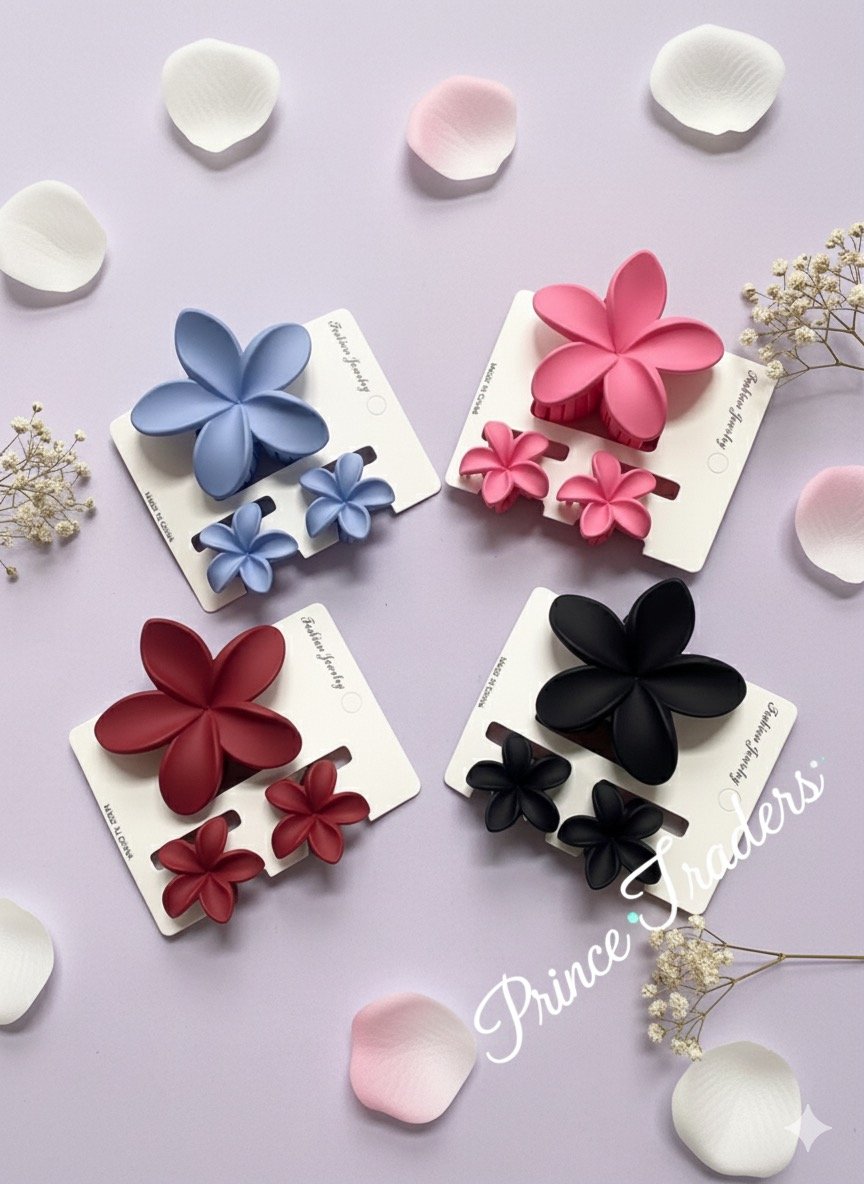 Matte Flower Combo Set(Pack of 12 cards)