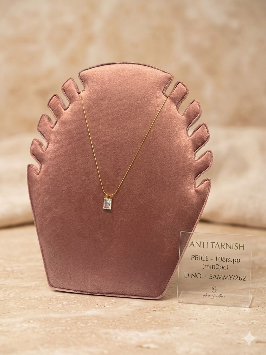 ANTI TARNISH CHAIN PENDENT (PACK OF 2)