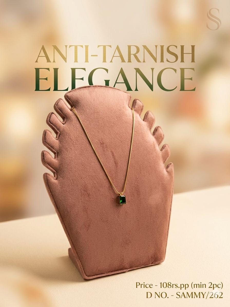 ANTI TARNISH CHAIN PENDENT (PACK OF 2)
