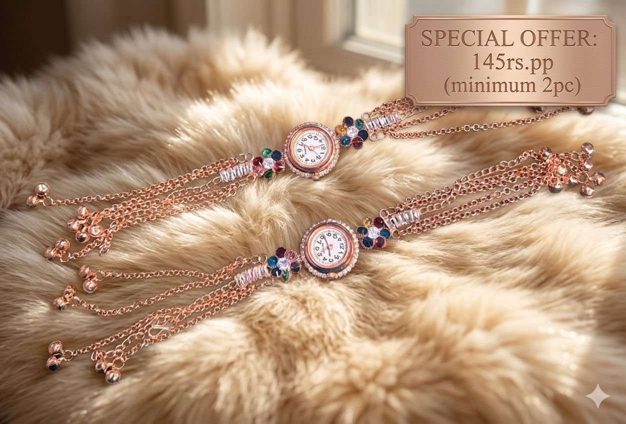 TRENDY KASHMIRI WATCH (PACK OF 2)