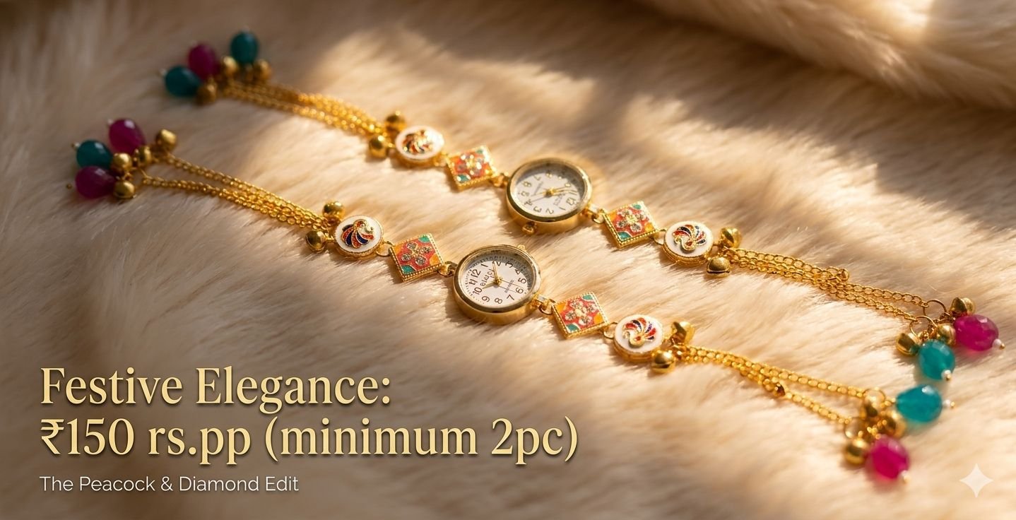 TRENDY KASHMIRI WATCH (PACK OF 2)