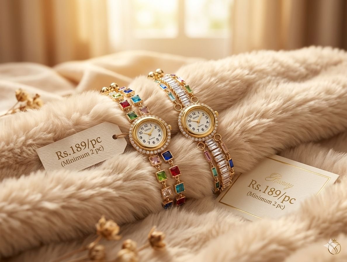 TRENDY KASHMIRI WATCH (PACK OF 2)
